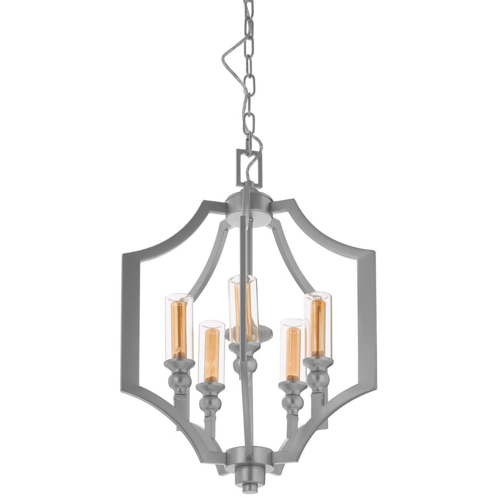Luxe Silver Pendant Lamp