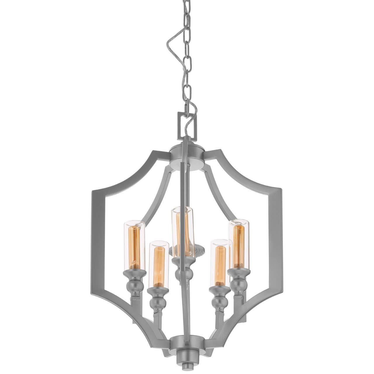Luxe Silver Pendant Lamp