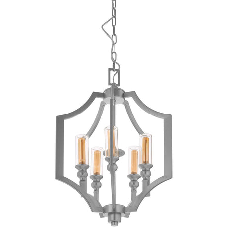 Luxe Silver Pendant Lamp