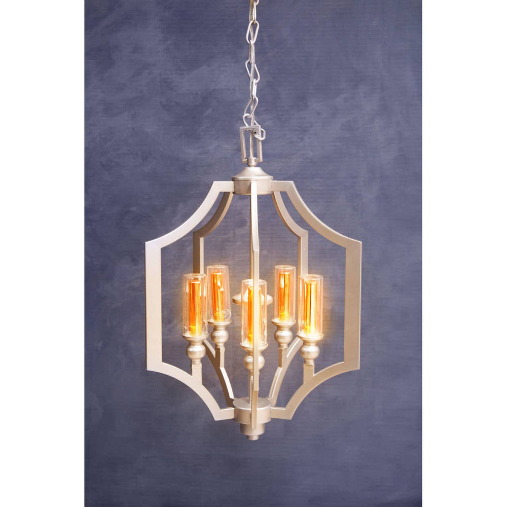Luxe Silver Pendant Lamp