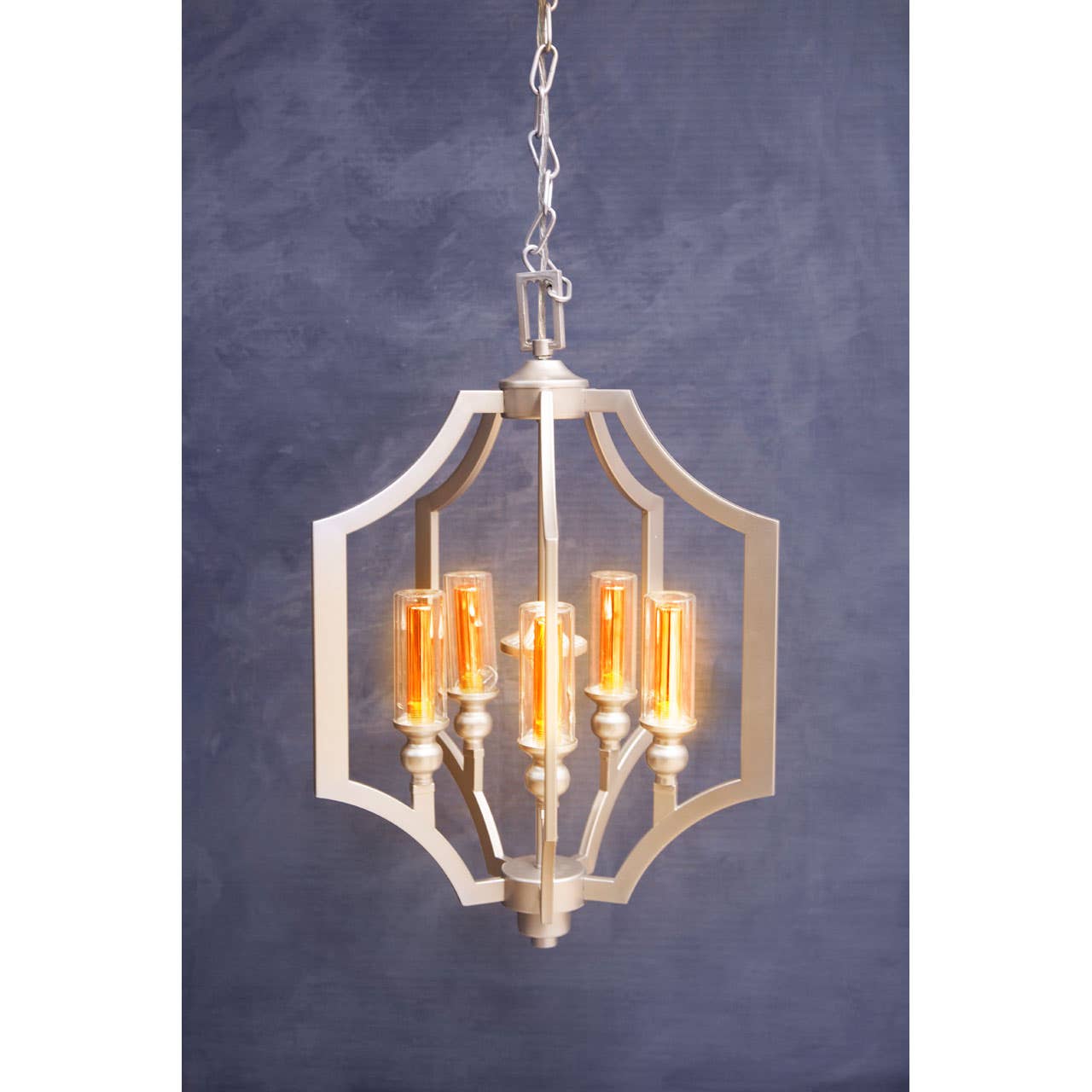 Luxe Silver Pendant Lamp