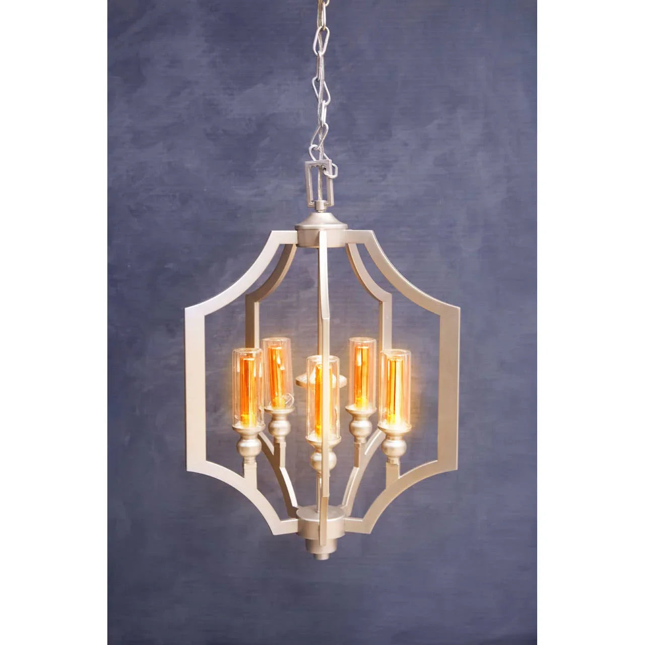 Luxe Silver Pendant Lamp