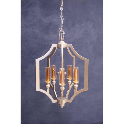 Luxe Silver Pendant Lamp