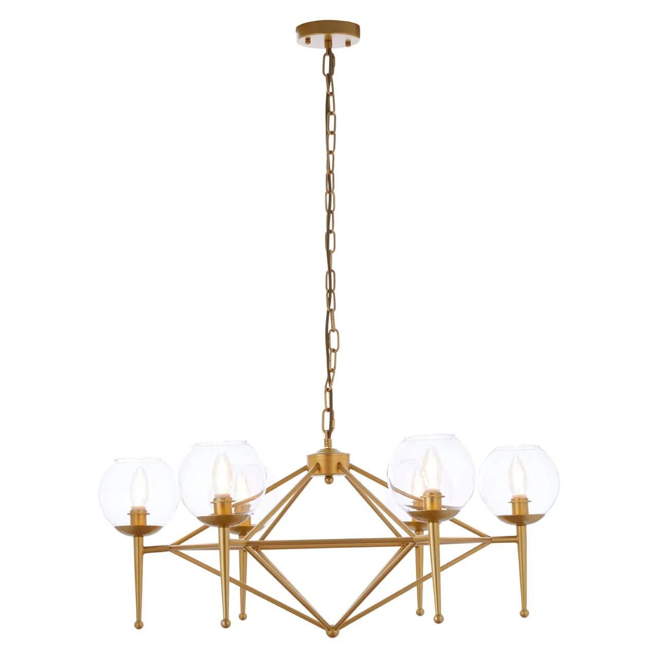 Luxe Gold Pendant Light