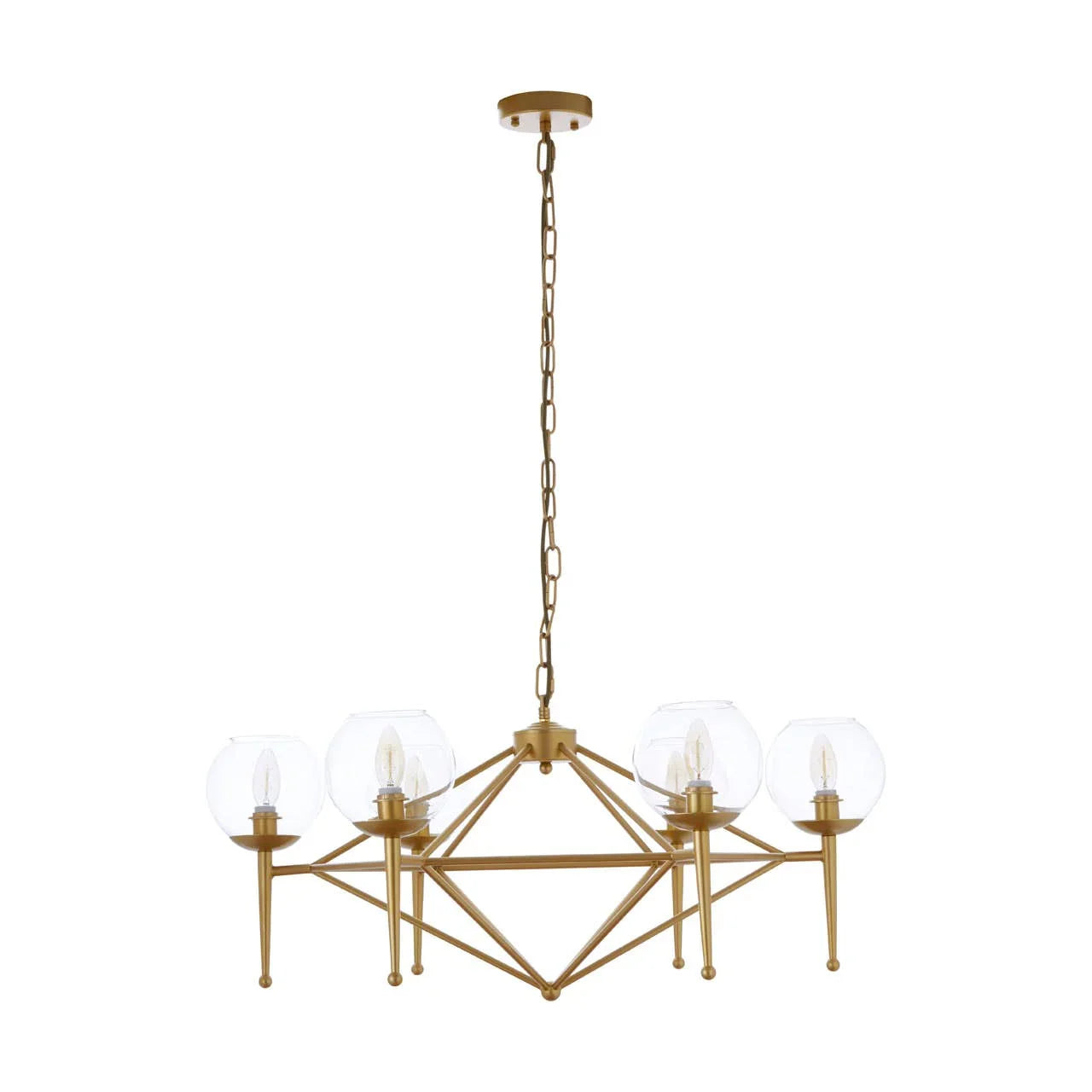 Luxe Gold Pendant Light