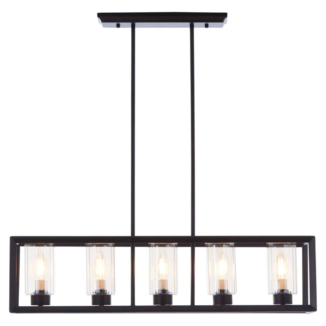 Modern Iron Glass Pendant Light