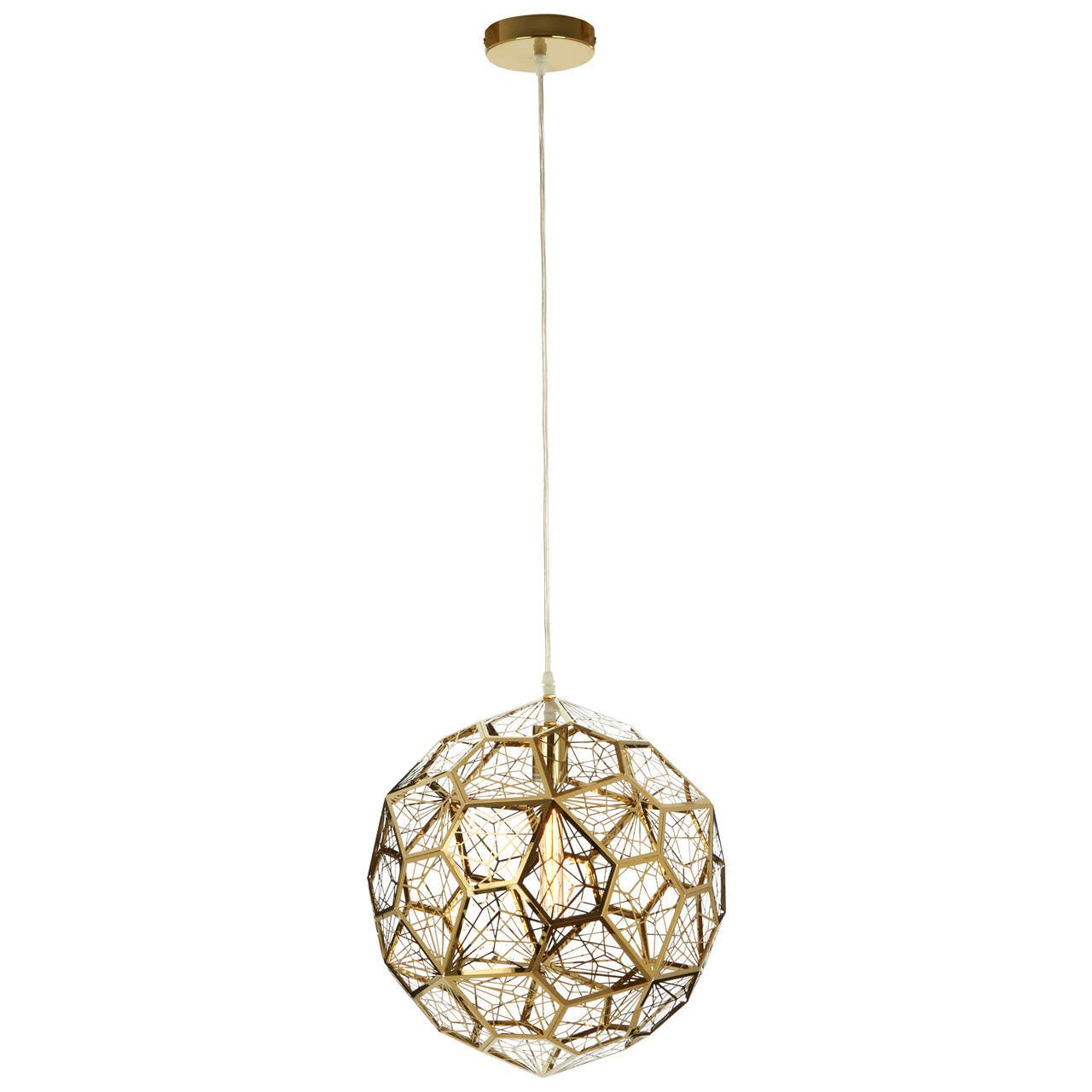 Luxe Geometric Pendant Light