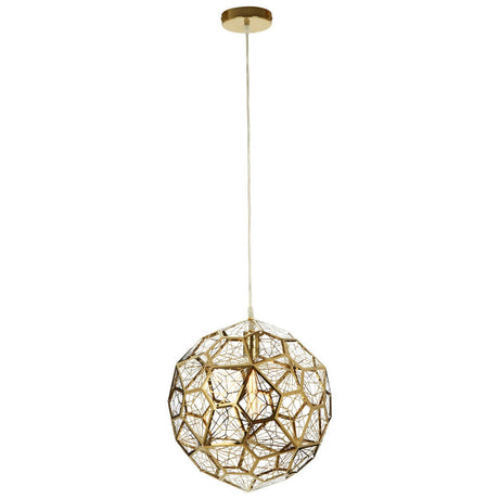 Luxe Geometric Pendant Light