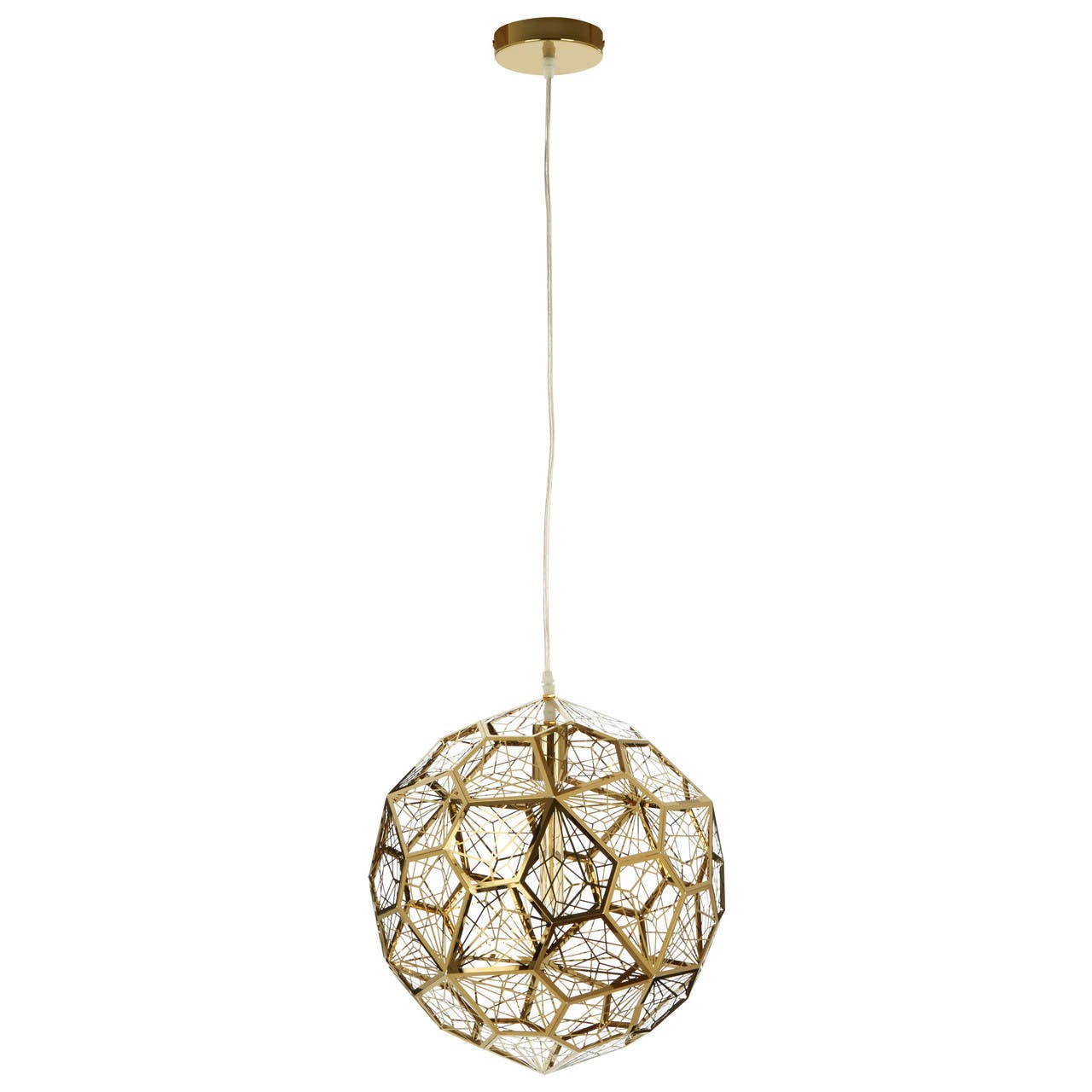 Luxe Geometric Pendant Light
