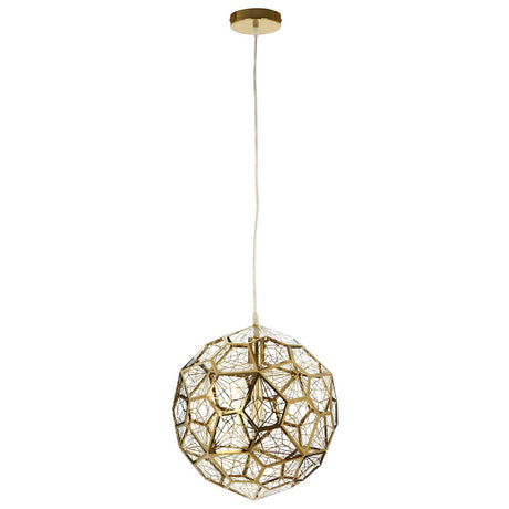 Luxe Geometric Pendant Light