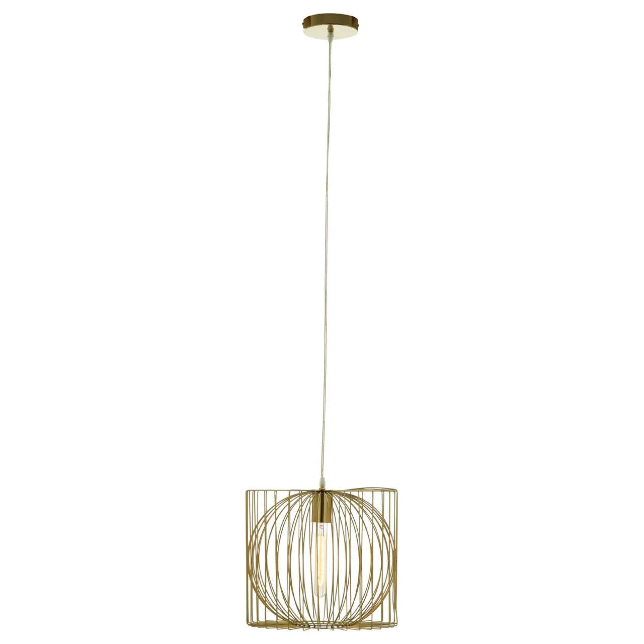 Luxe Gold Pendant Light