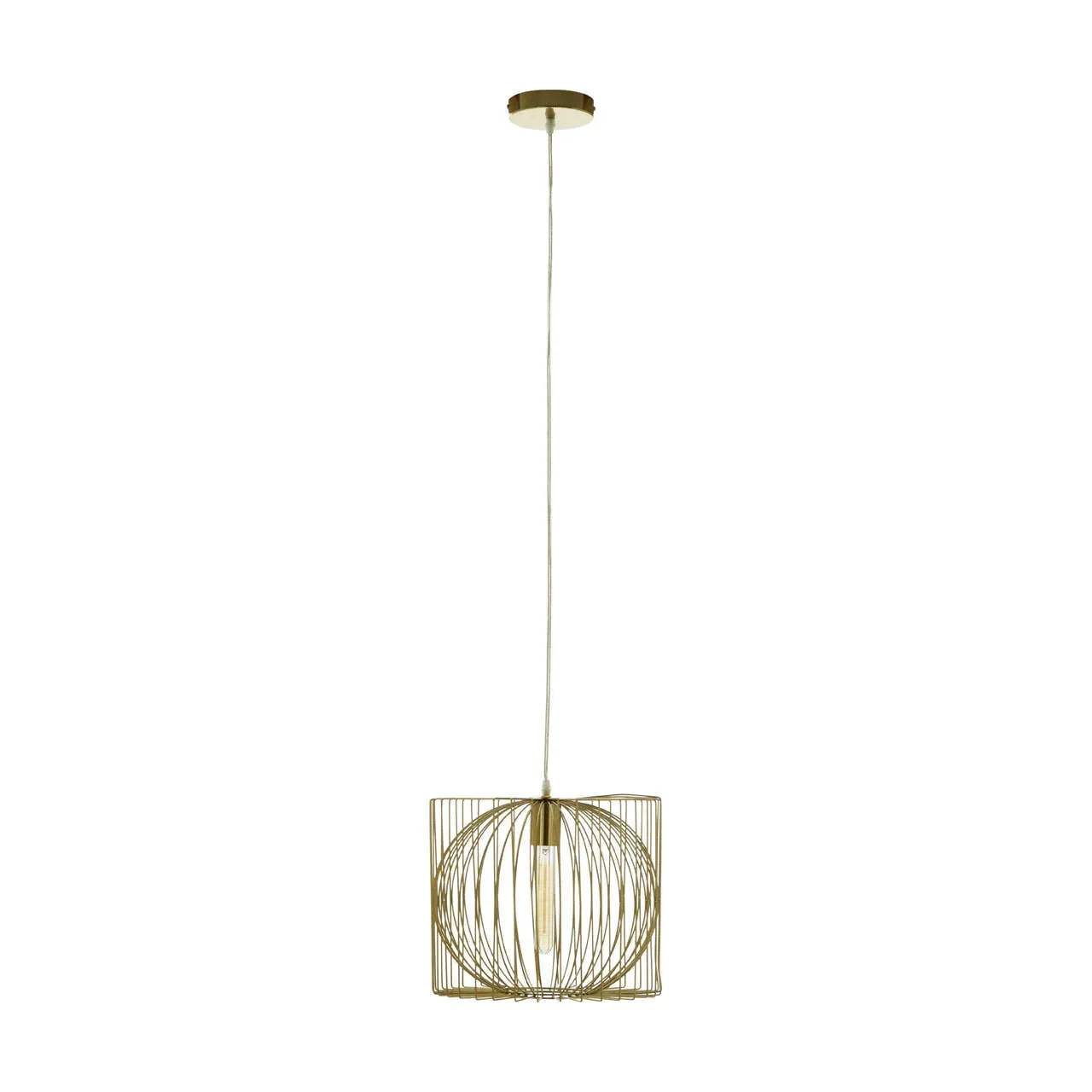 Luxe Gold Pendant Light