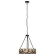 Art Glass Branch Pendant Light