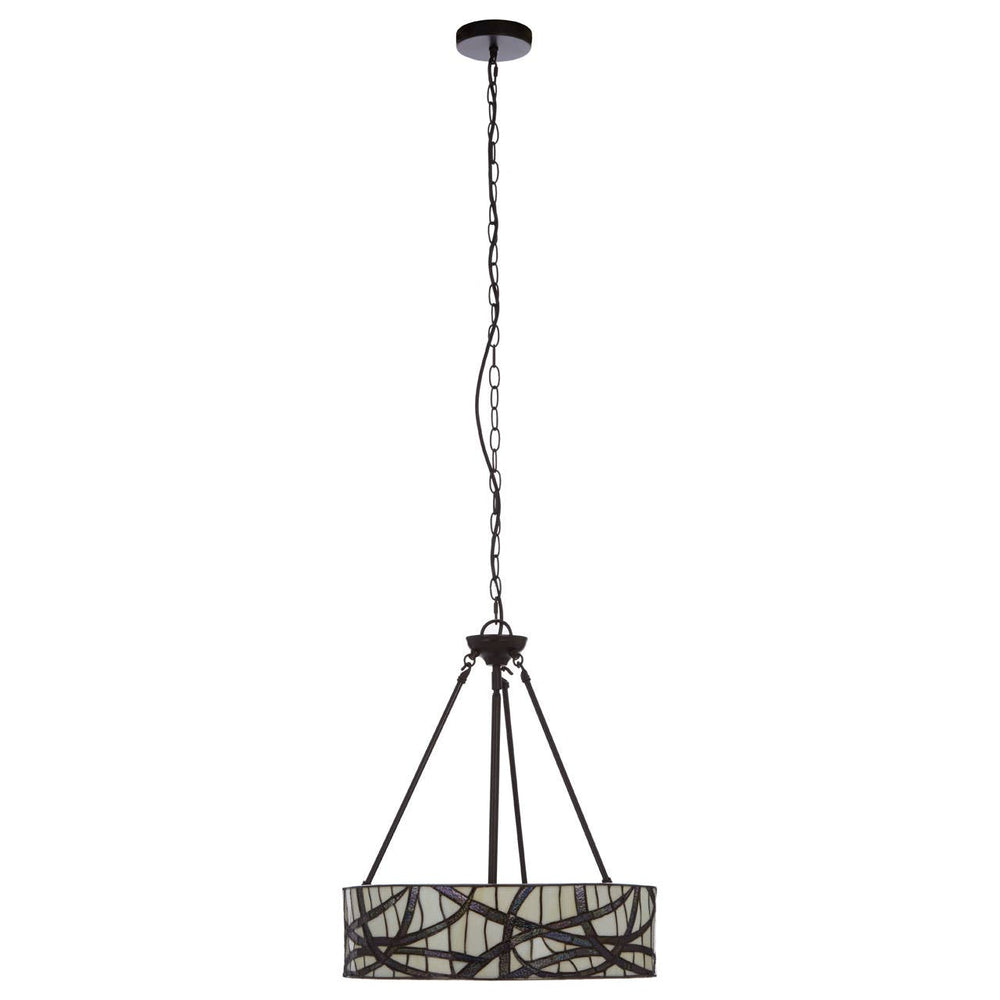 Art Glass Branch Pendant Light
