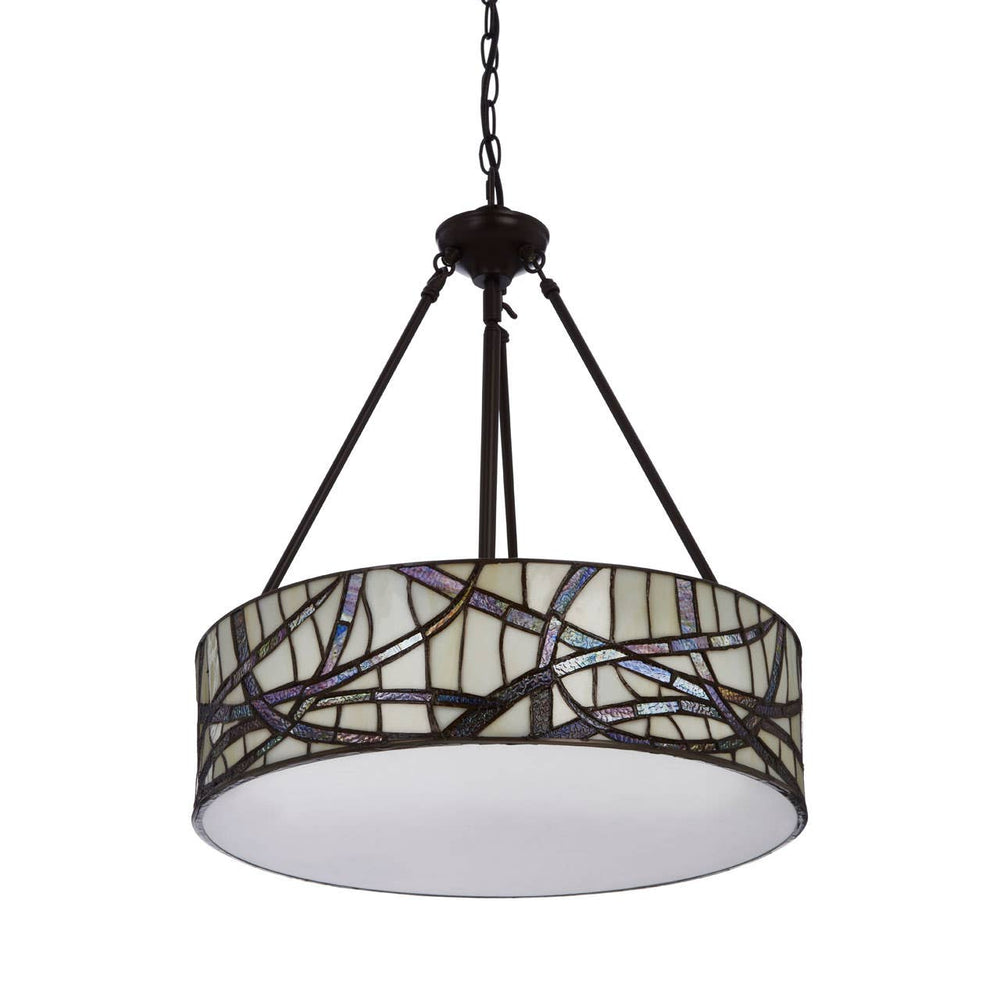 Art Glass Branch Pendant Light