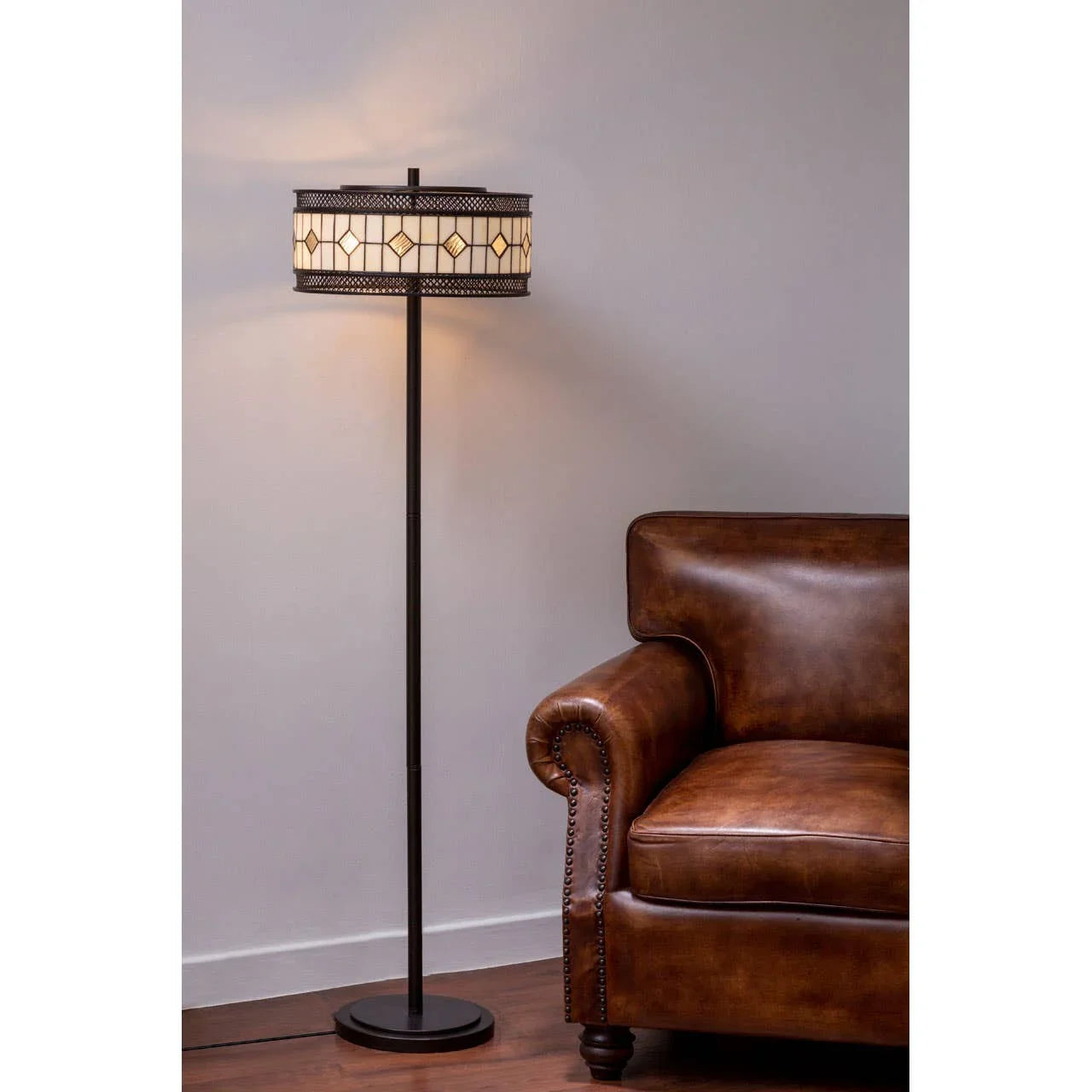 Deco Glass Floor Lamp
