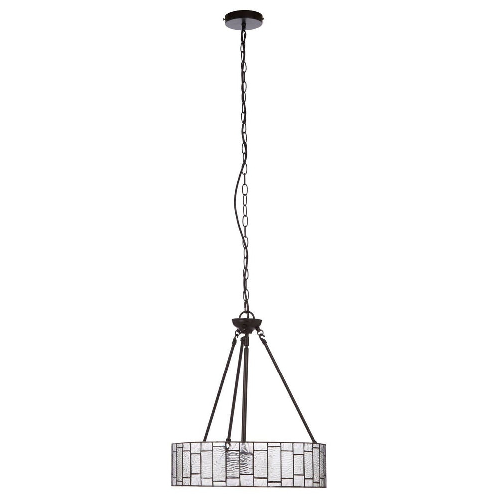Bronze Glass Pendant Light