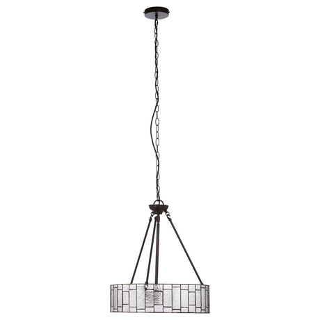 Bronze Glass Pendant Light