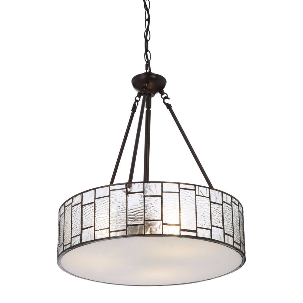 Bronze Glass Pendant Light