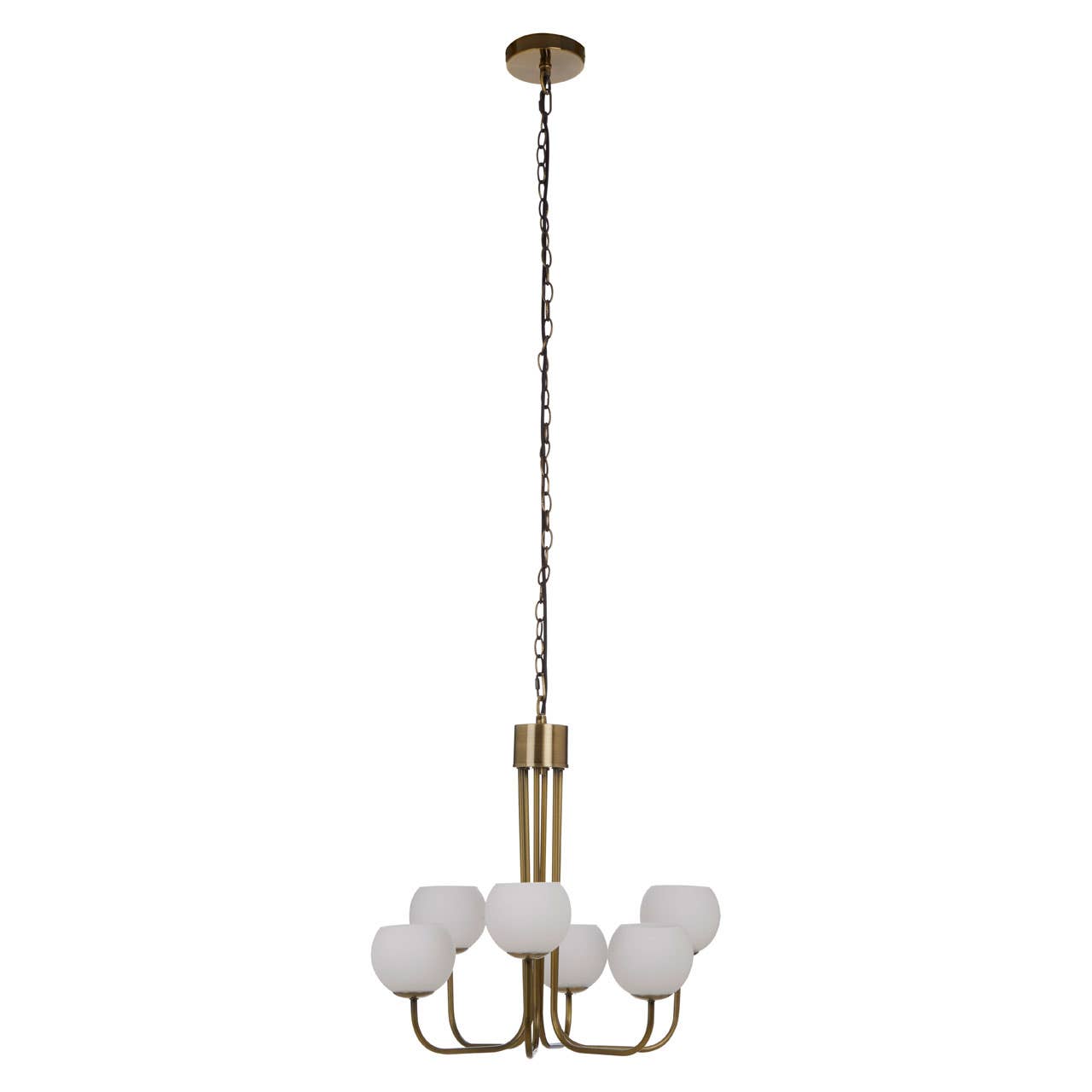 Luxe Brass Chandelier