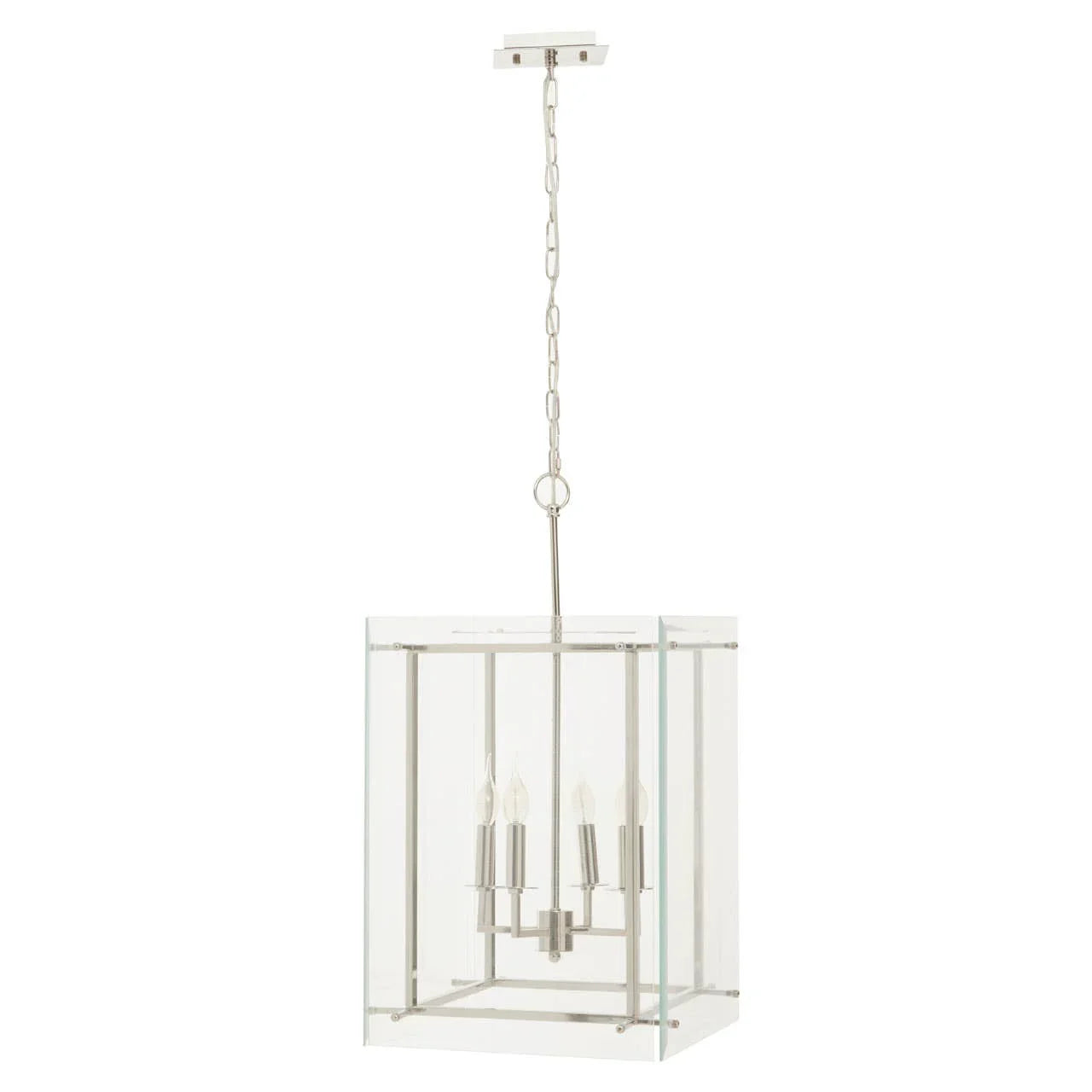 Sleek Box Frame Pendant Light