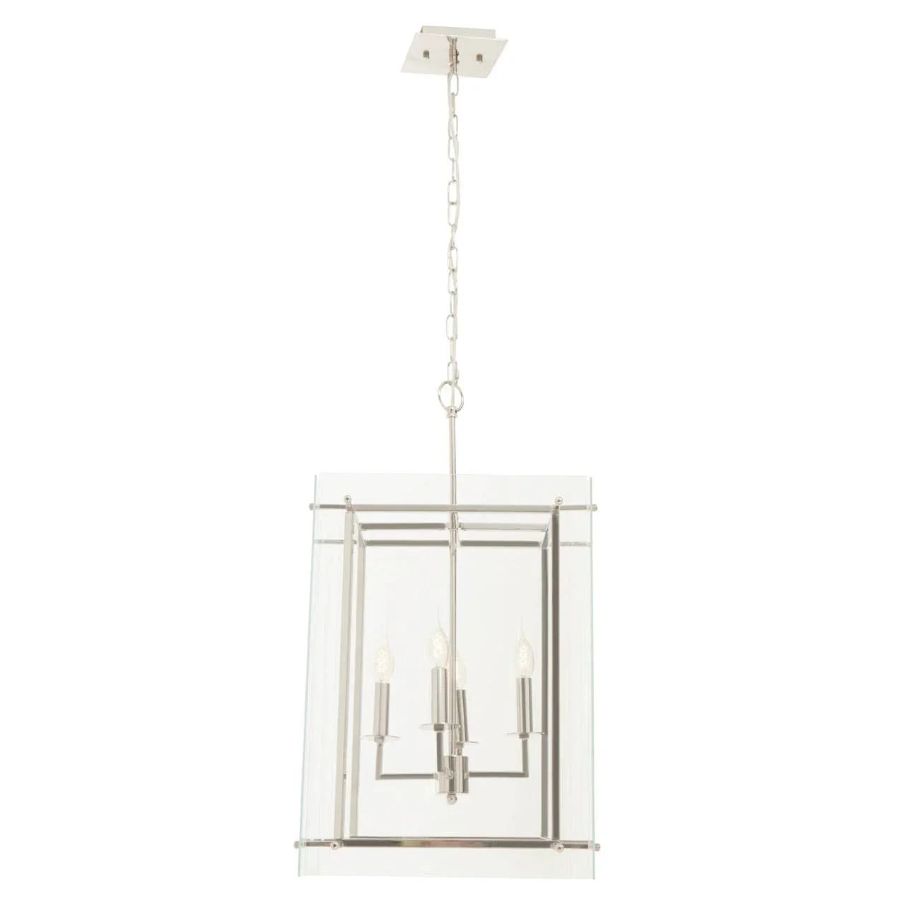 Sleek Box Frame Pendant Light