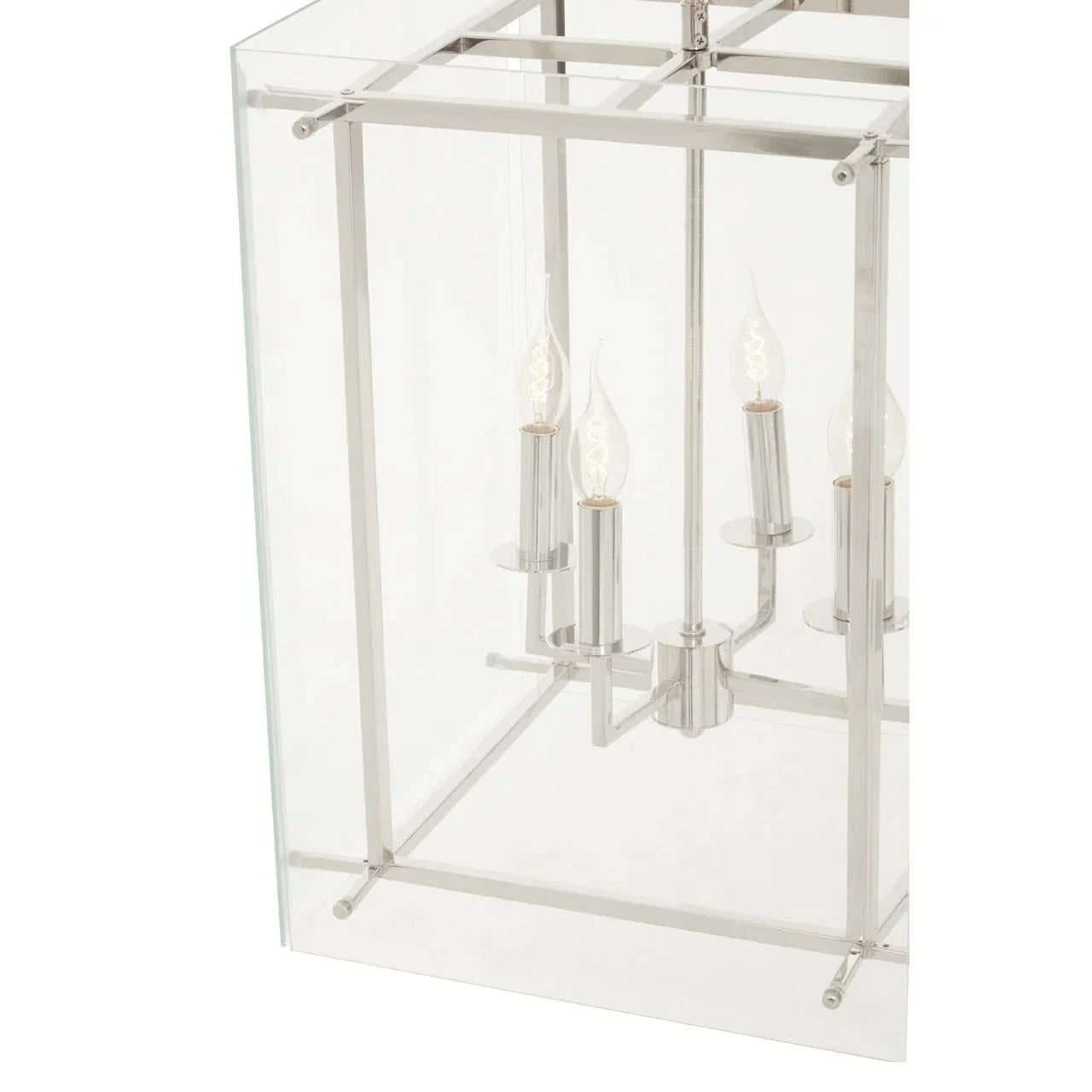 Sleek Box Frame Pendant Light