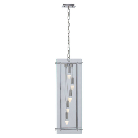 Sleek Glass Pendant Light