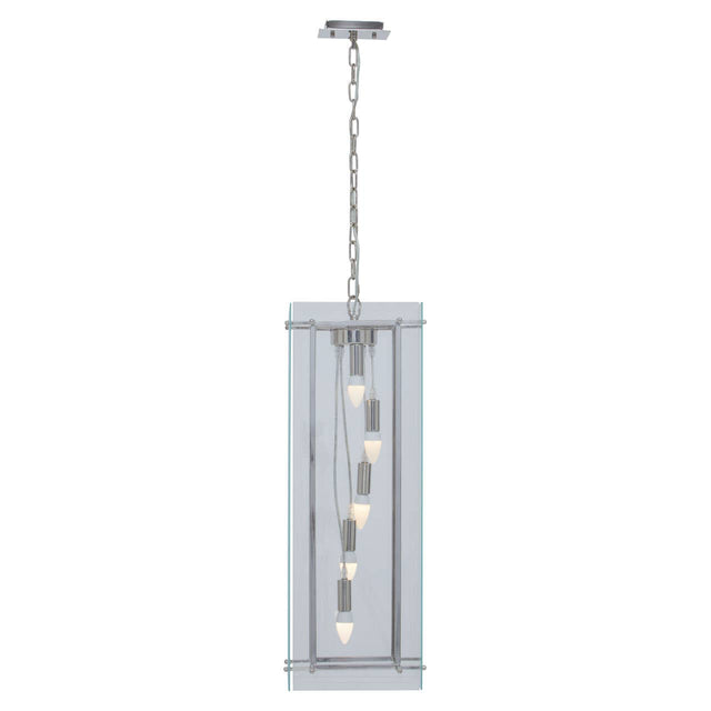 Sleek Glass Pendant Light