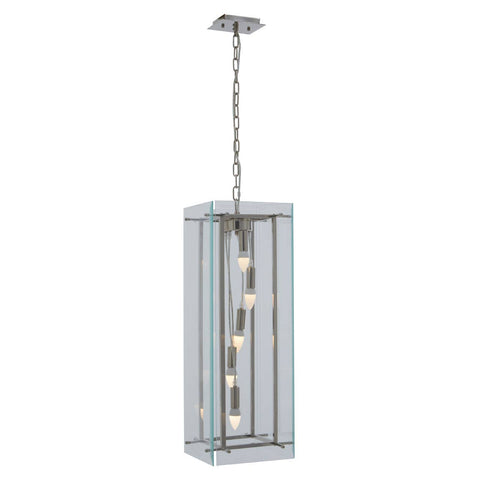 Sleek Glass Pendant Light