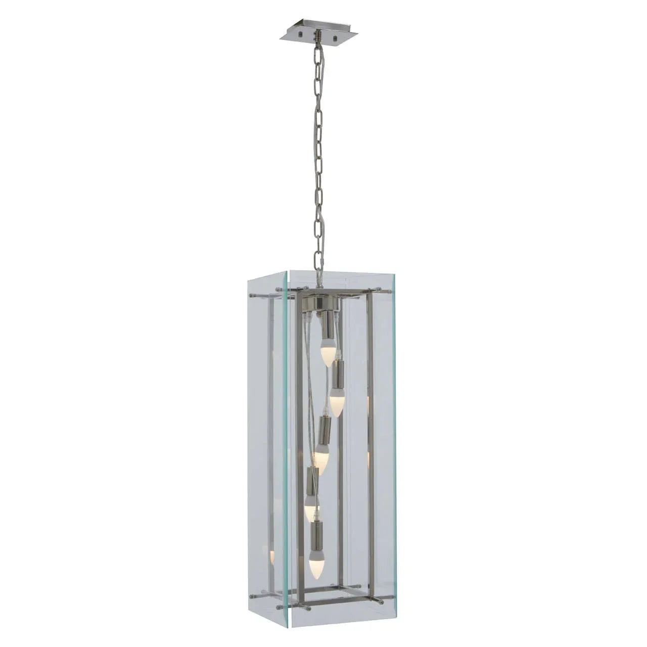 Sleek Glass Pendant Light