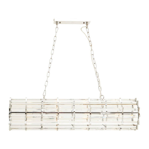 Crystal Prism Cylinder Pendant Light