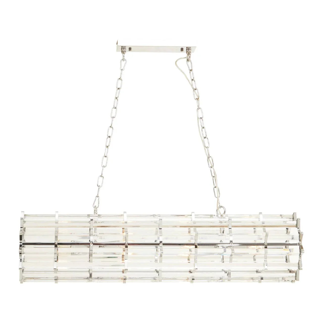 Crystal Prism Cylinder Pendant Light