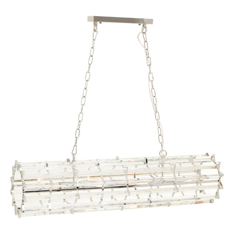 Crystal Prism Cylinder Pendant Light