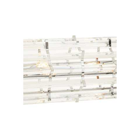 Crystal Prism Cylinder Pendant Light