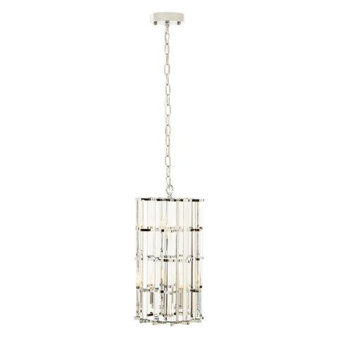 Crystal Prism Vertical Pendant Light