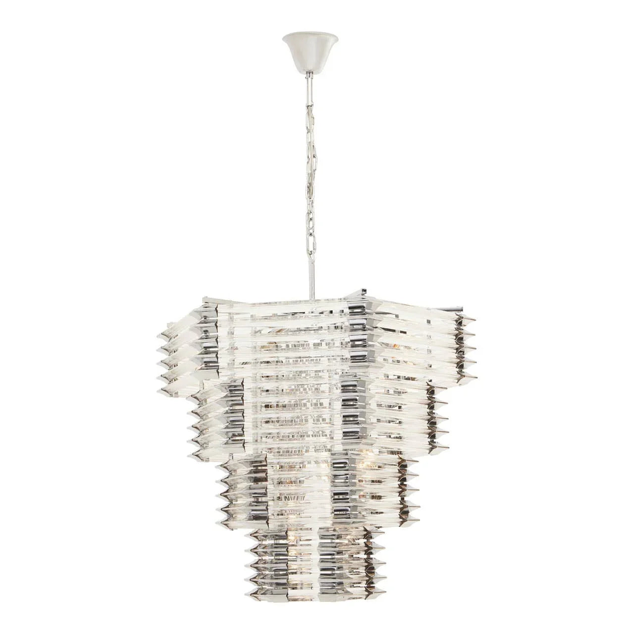 Prism Glass Chandelier Light