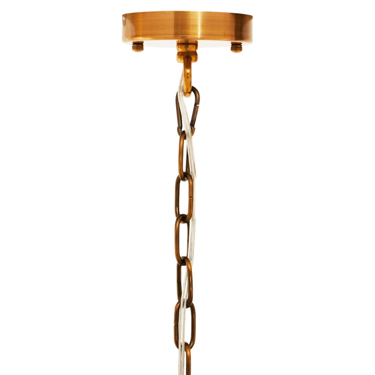 Modern Brass Pendant Light