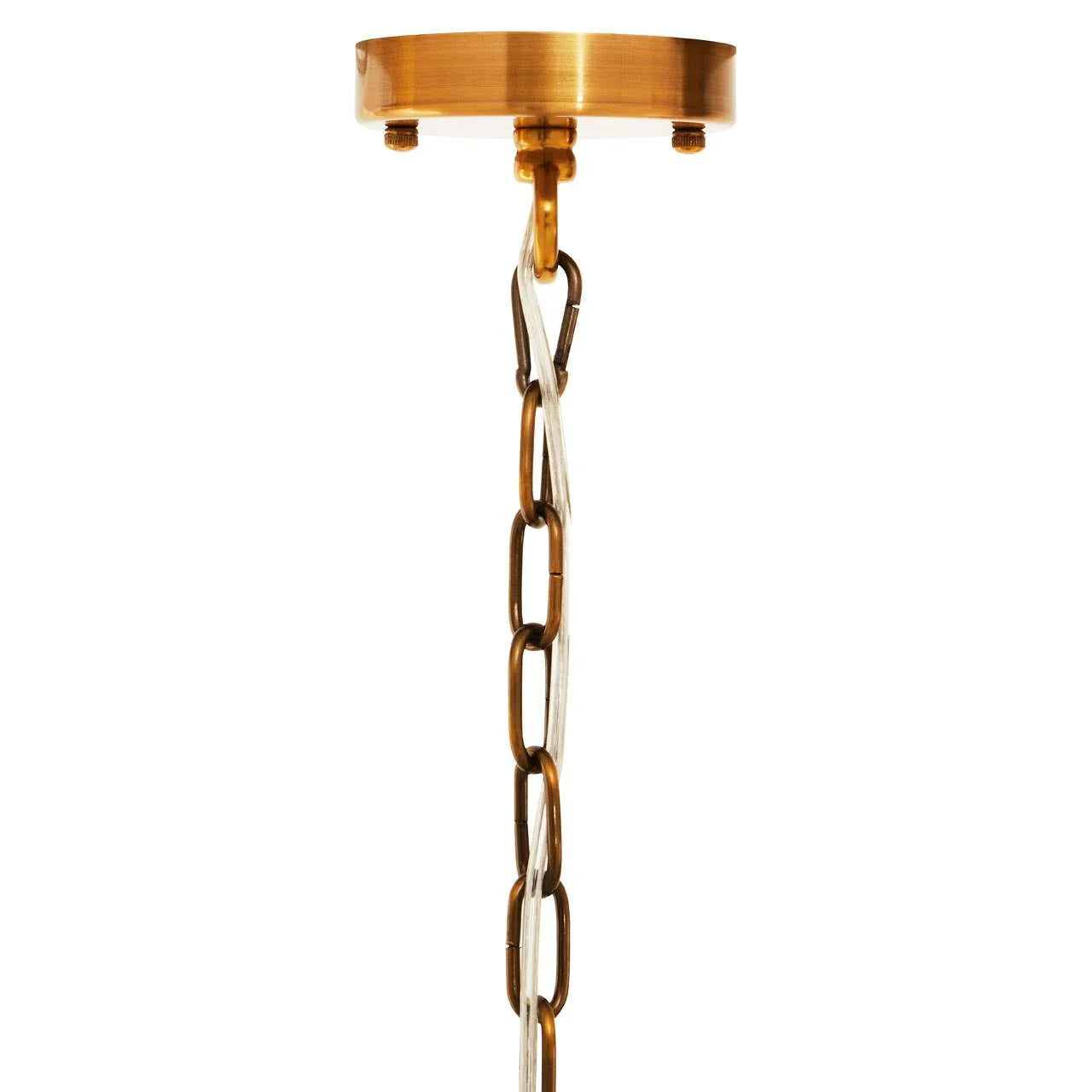 Modern Brass Pendant Light