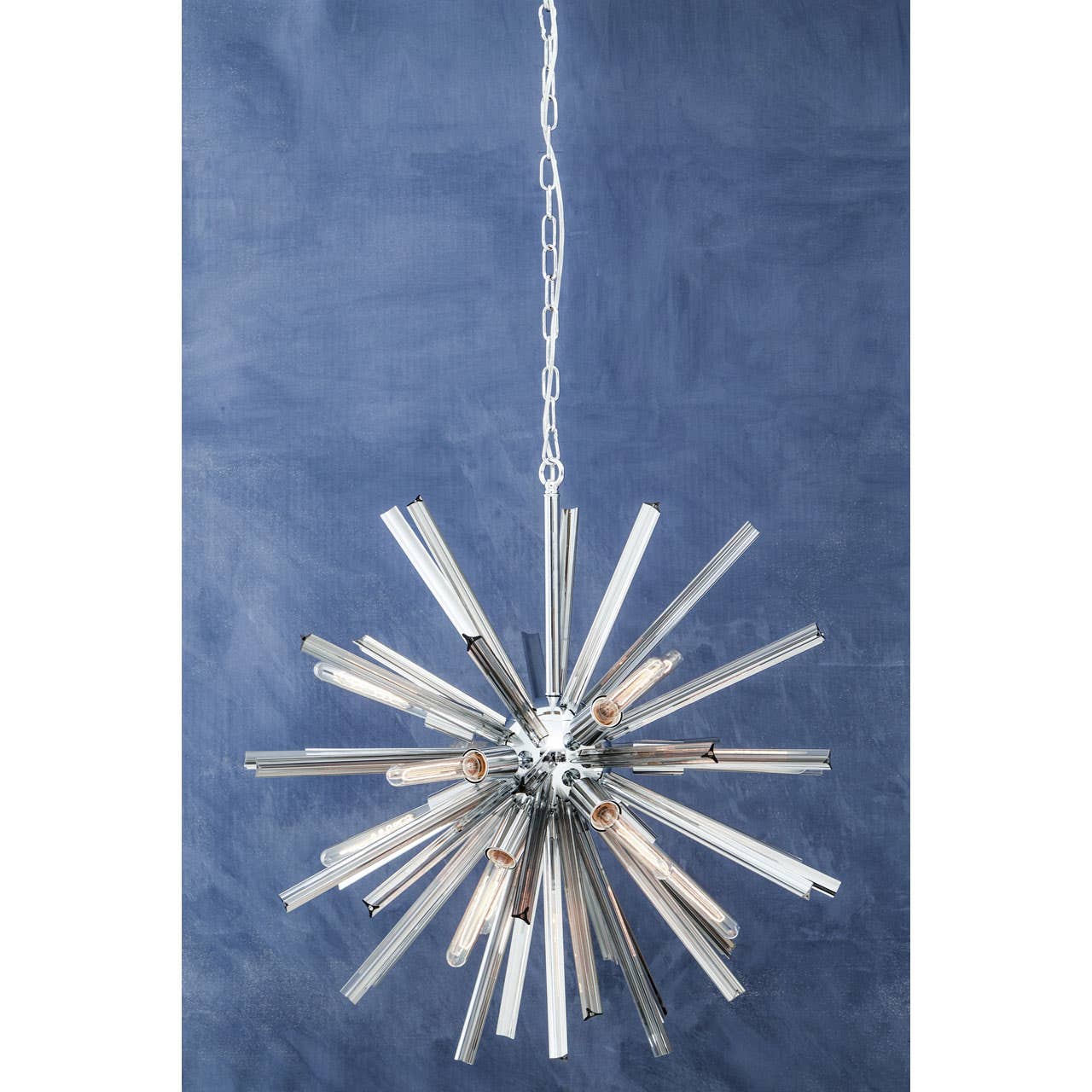 Elegant Smoke Grey Glass Light