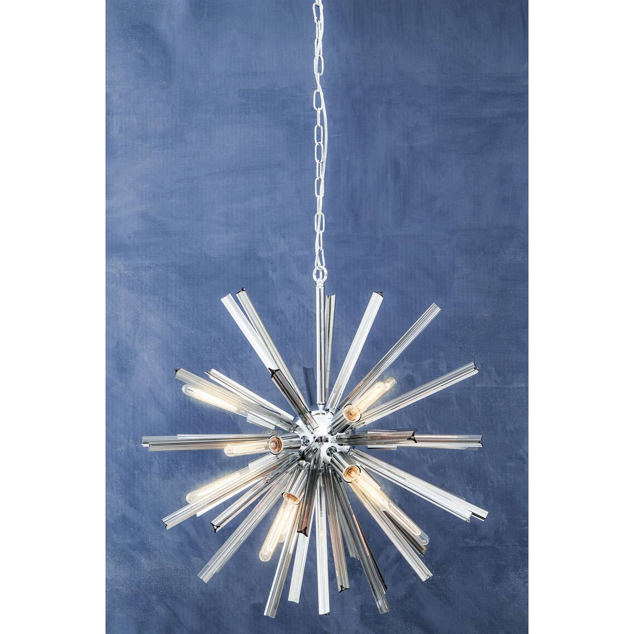 Elegant Smoke Grey Glass Light