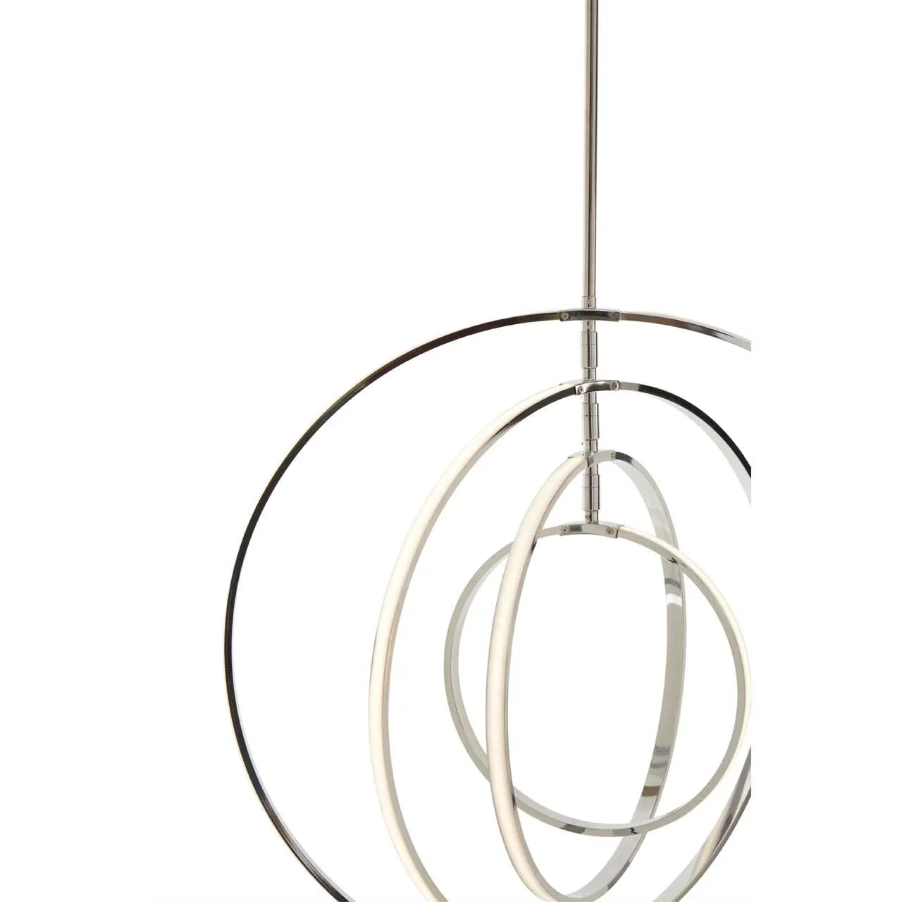 Chrome Ring Pendant Light