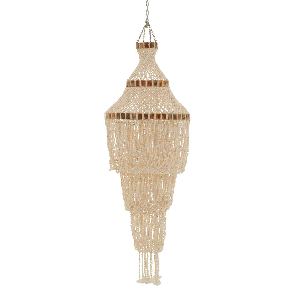 Shell Mosaic Pendant Light