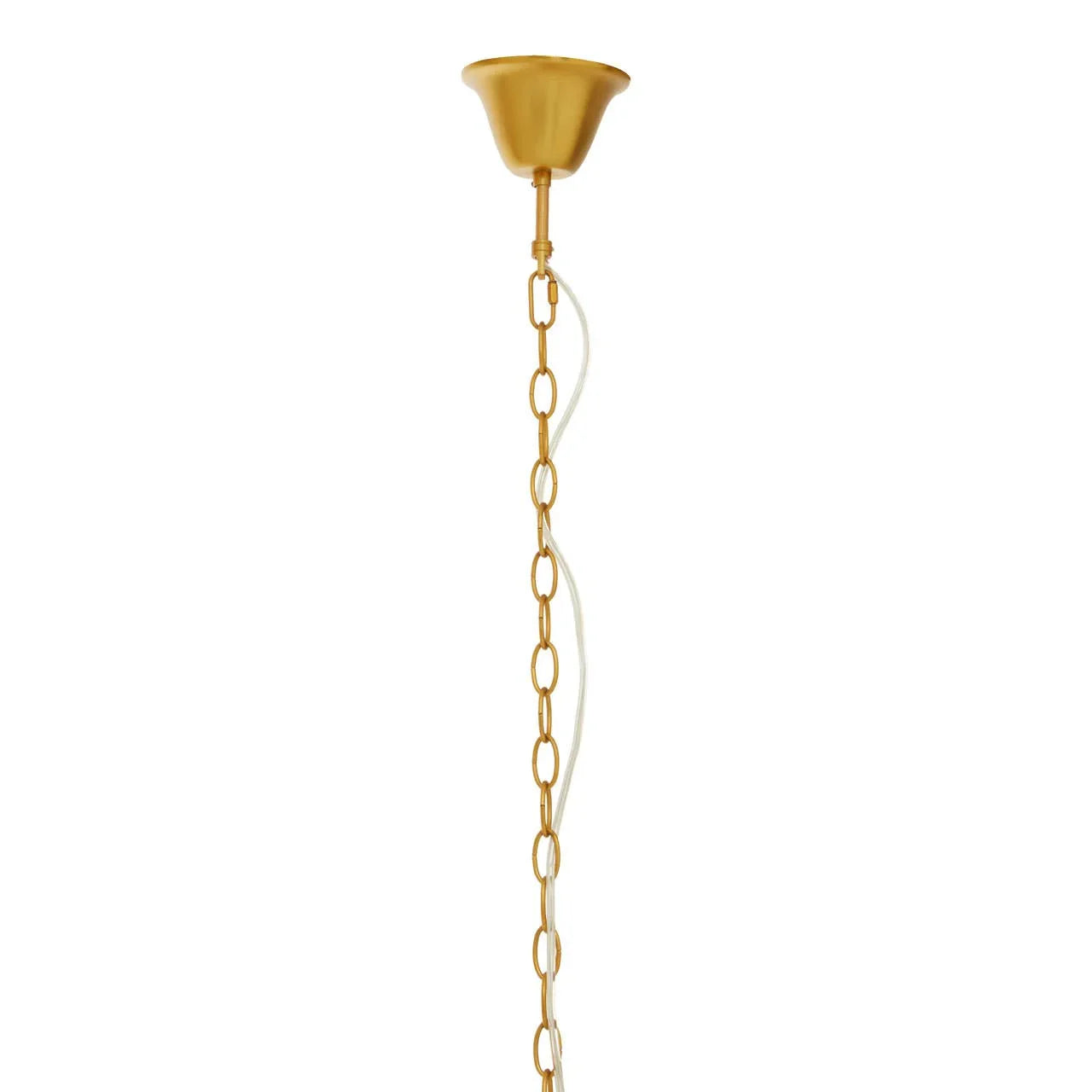 Luxe Brass Pendant Light