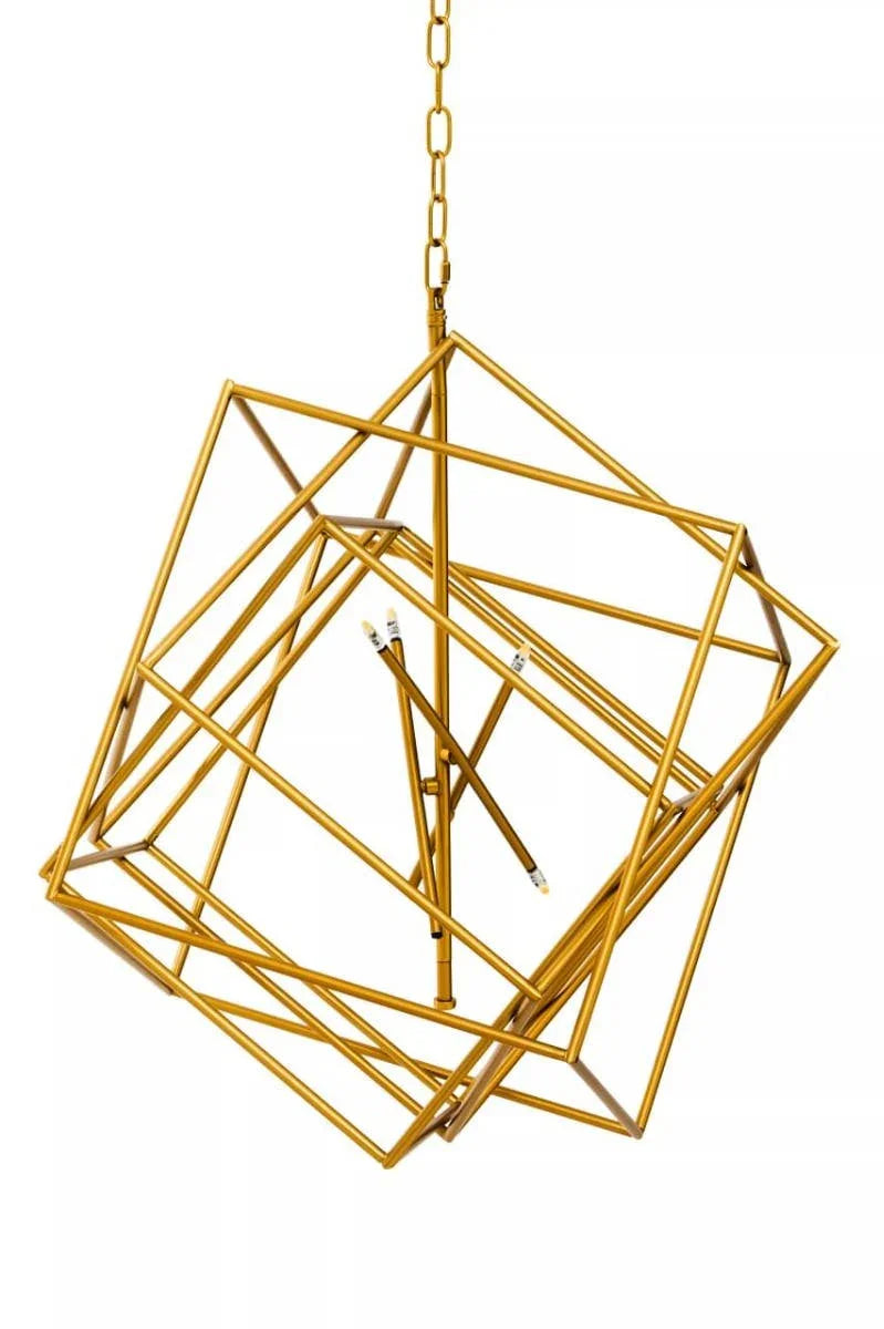 Luxe Brass Pendant Light