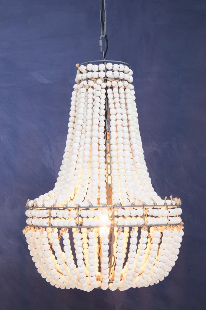 Boho Beaded Chandelier