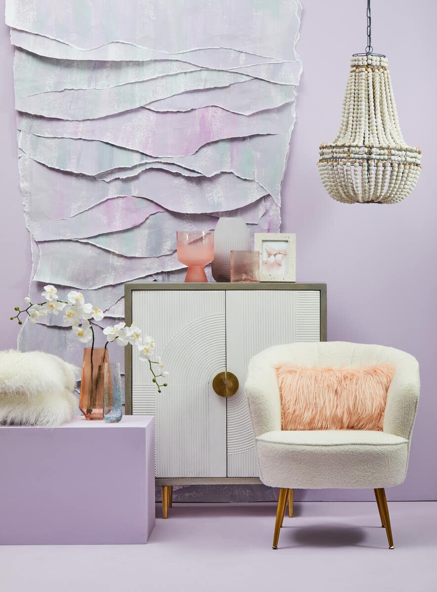 Boho Beaded Chandelier