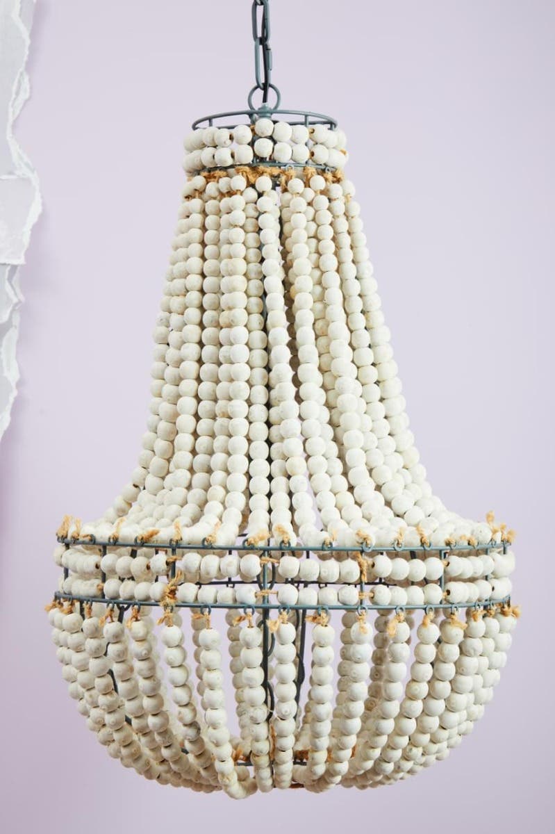 Boho Beaded Chandelier
