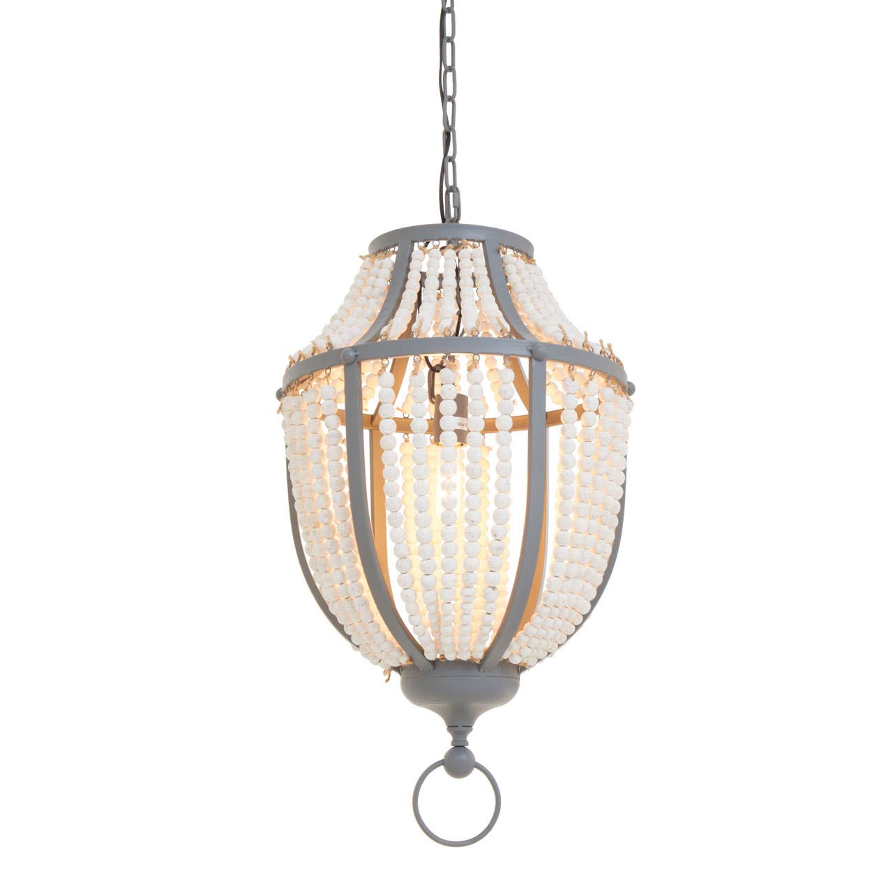 Boho Basket Drop Chandelier