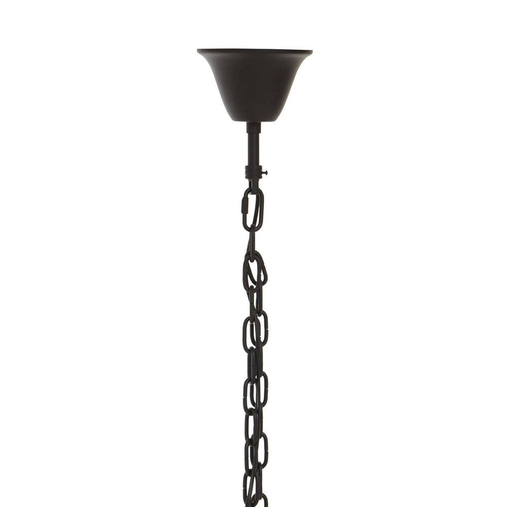 Midnight Glass Cylinder Chandelier